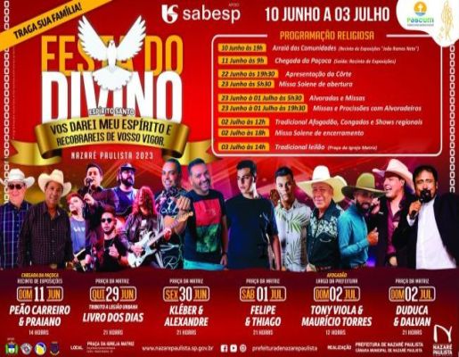 FESTA DO DIVINO ESPÍRITO SANTO 2023