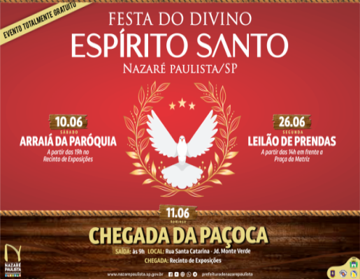 Festa do divino Espirito Santo 2023