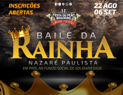 Inscrições do Baile da Rainha