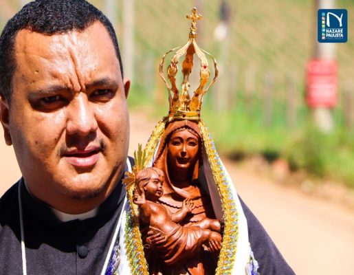 ROMARIA A CAVALO À CAPELA SANTA LUZIA FOI UM SUCESSO EM NAZARÉ PAULISTA