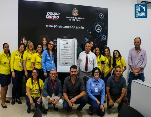 UNIDADE POUPATEMPO É OFICIALMENTE INAUGURADO EM NAZARÉ PAULISTA